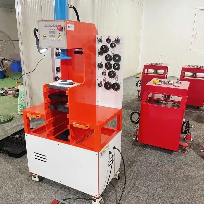 Professional car chassis rubber sleeve replacement machine electric hydraulic maintenance tool 18 tons thrust two-way drive