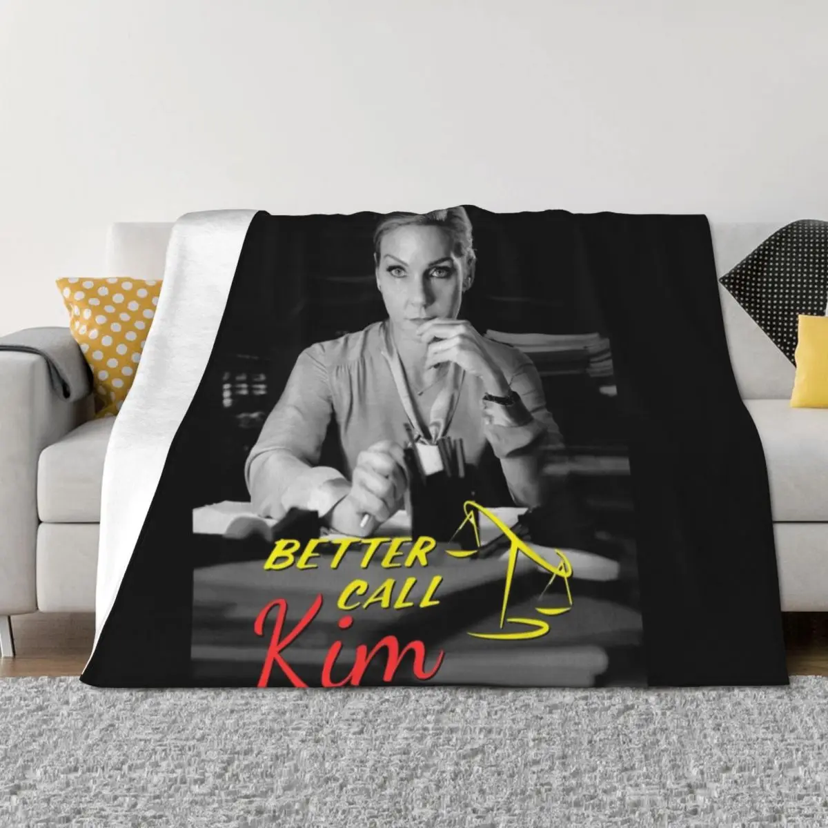 

Kim Wexler - Better Call Kim Throw Blanket for sofa Winter beds Thins Soft Plush Plaid Blankets