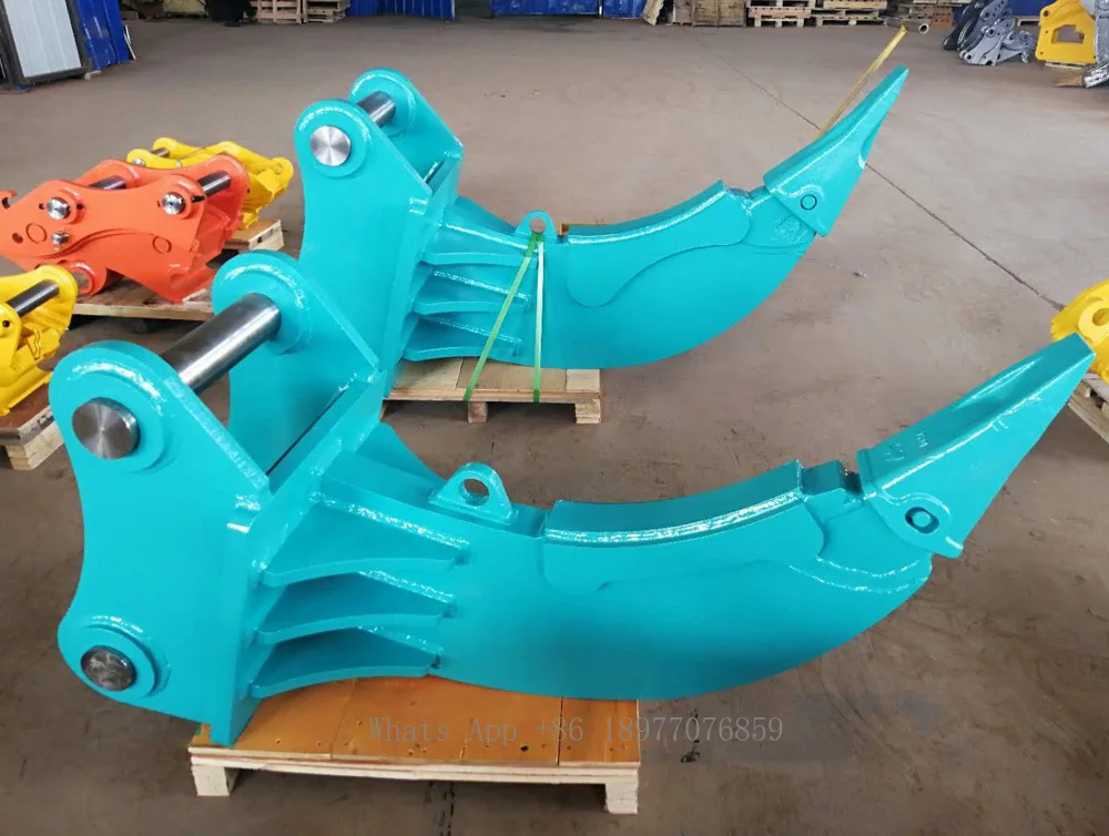 Baggerteile, Befestigung, Maschinen, robuster hydraulischer Ripper, Vibration für Fels mit hochfesten Schaufelzähnen, Vibro-Ripper