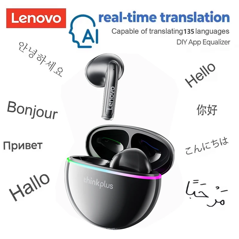 Choice Lenovo XT97 PRO TWS Wireless Bluetooth V5.3 Headset  HiFi Sound Stereo Gaming Music Earphones Long Endurance Headphones