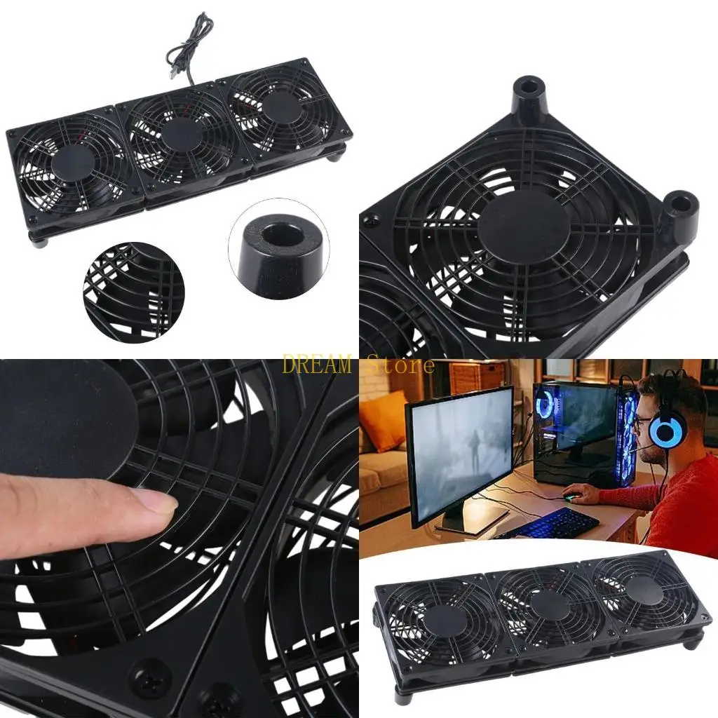 

High Router Cooling Fan for Computer Cooling Box 5V USB Power Fan best sale