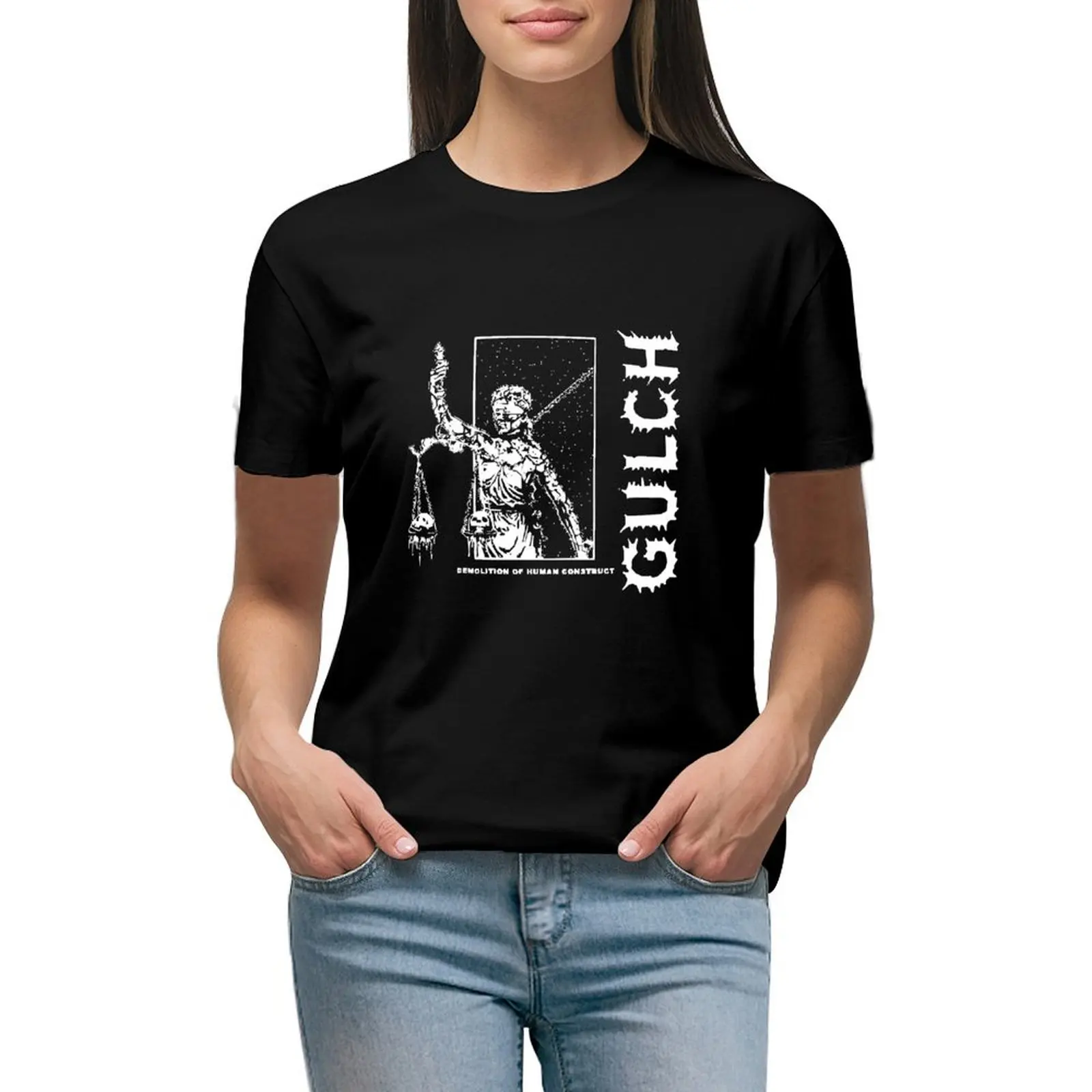 

Gulch Classic Classic T-shirt hippie clothes tops t-shirt dress for Women graphic