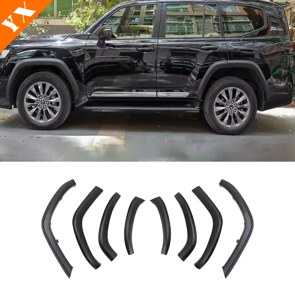 

Аксессуары для Land Cruiser LC 300 2025 2026, автомобильные колесные арки, панели защиты от царапин на кузове автомобиля, автомобильные брызговики