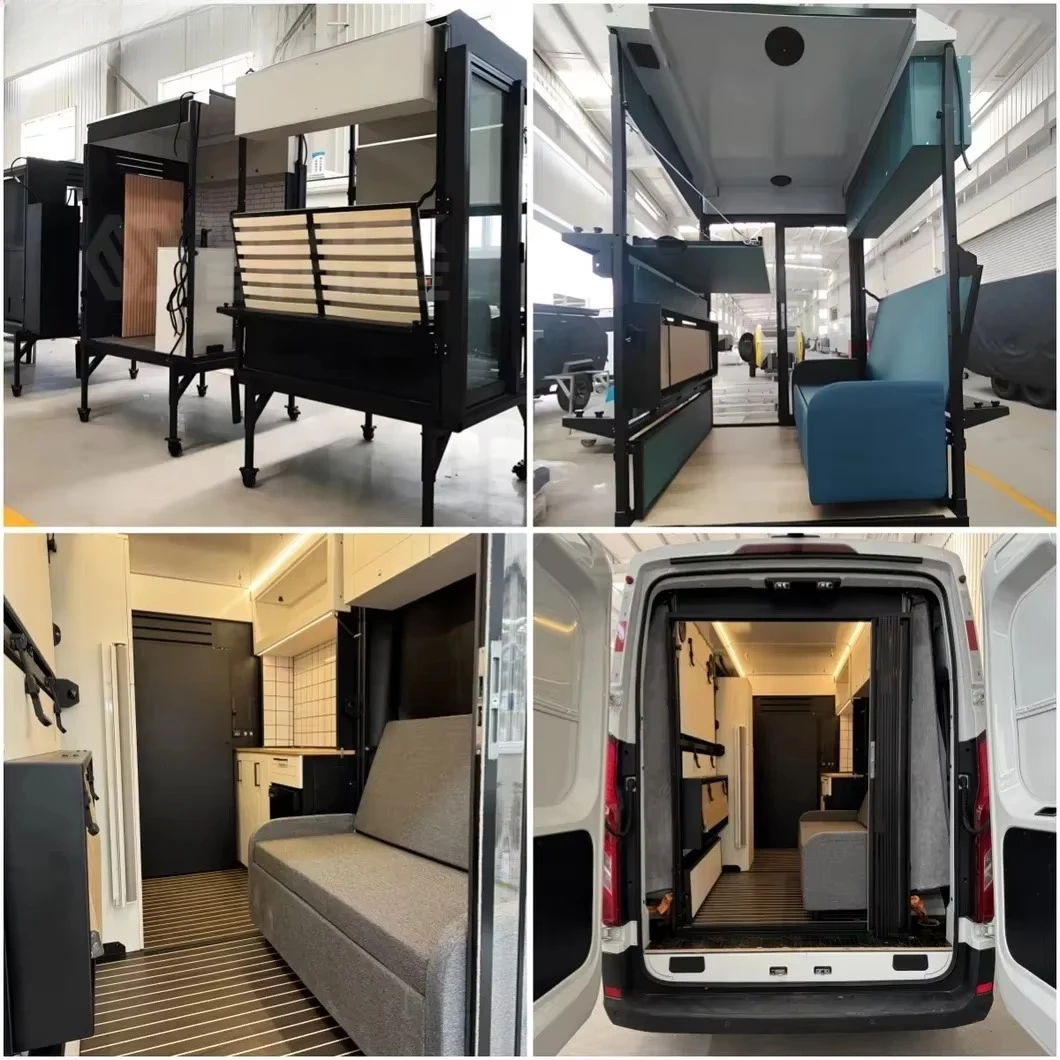 Universal Lightweight Camper Box System Modular Kit Modulo Camper Van RV Components