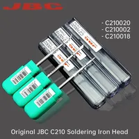 Original JBC C210 Soldering Iron Head C210018H C210002H C210020H Universal C210 Soldering Station Mobile Phone PCB Repair Tool