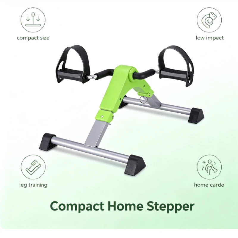 Home Mini Stepper Indoor Cardio Fat Burner Leg Trainer Exercise Bike Fitness Gear 3