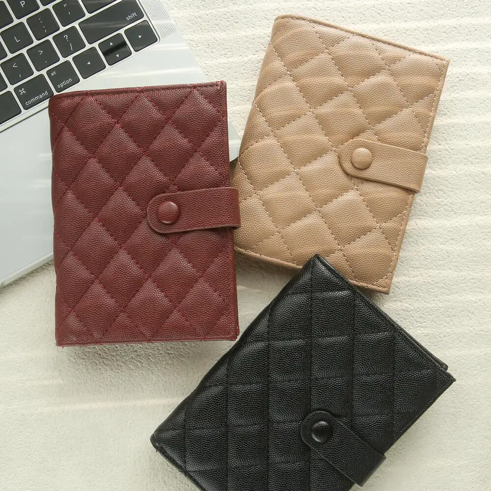 Personalized Custom Name Pu Leather Passport Holder Multi Card Slots Cash Pocket Travel Passport Cover Custom Gift Travel Access