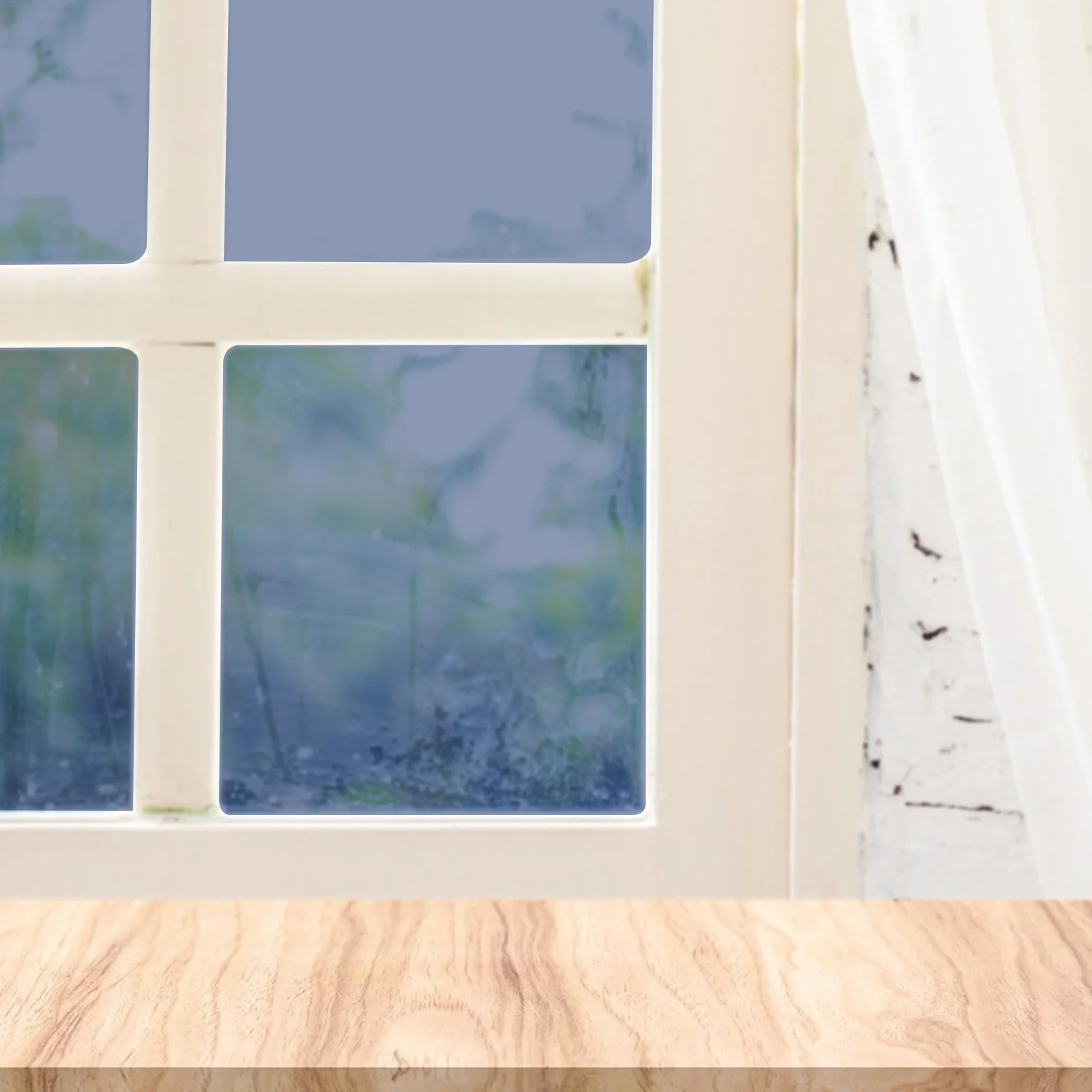 

One Way Privacy Window Film Heat Control Blackout Window Stickers Uv Blocking Light Blocking Glass Insulation Film