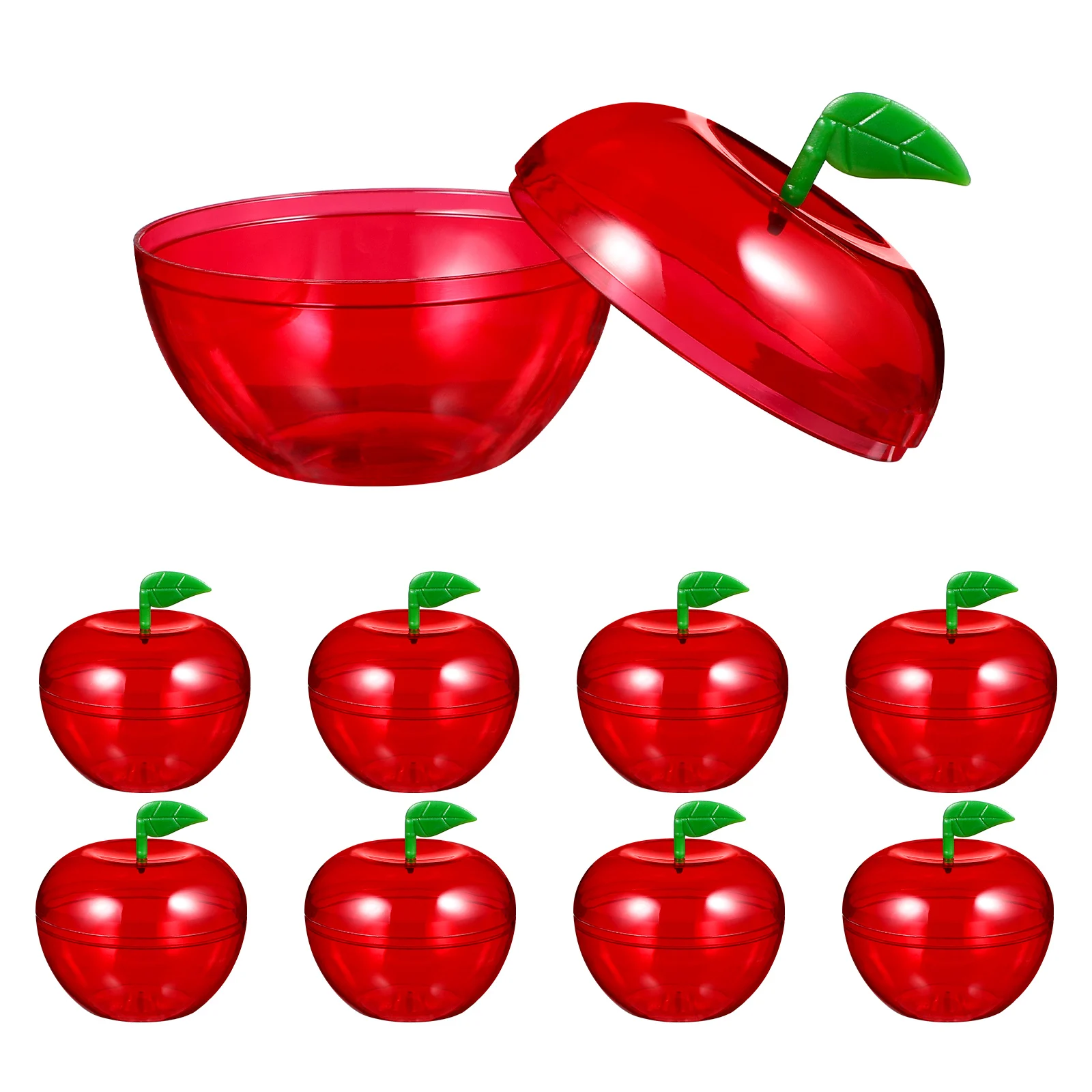 

12 Pcs Candy Boxes Shaped Containers Durable Plastic Christmas Gifts Kids Favors Storage Boxes Holiday Packaging