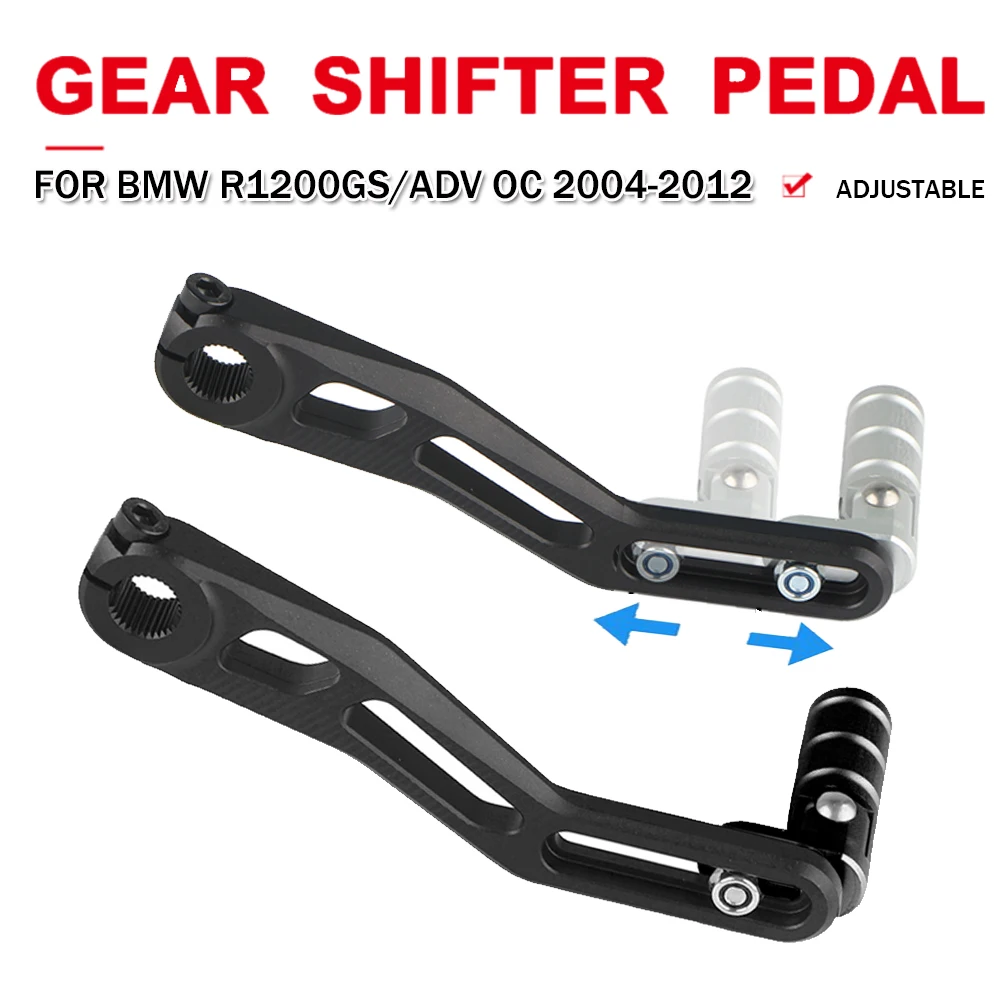 For BMW R1200GS R 1200 GS ADV Motorcycle Gear Shifter Lever Rear Foot Brake Pedal Lever GS1200 Adventure 2004 2005 2006-2012