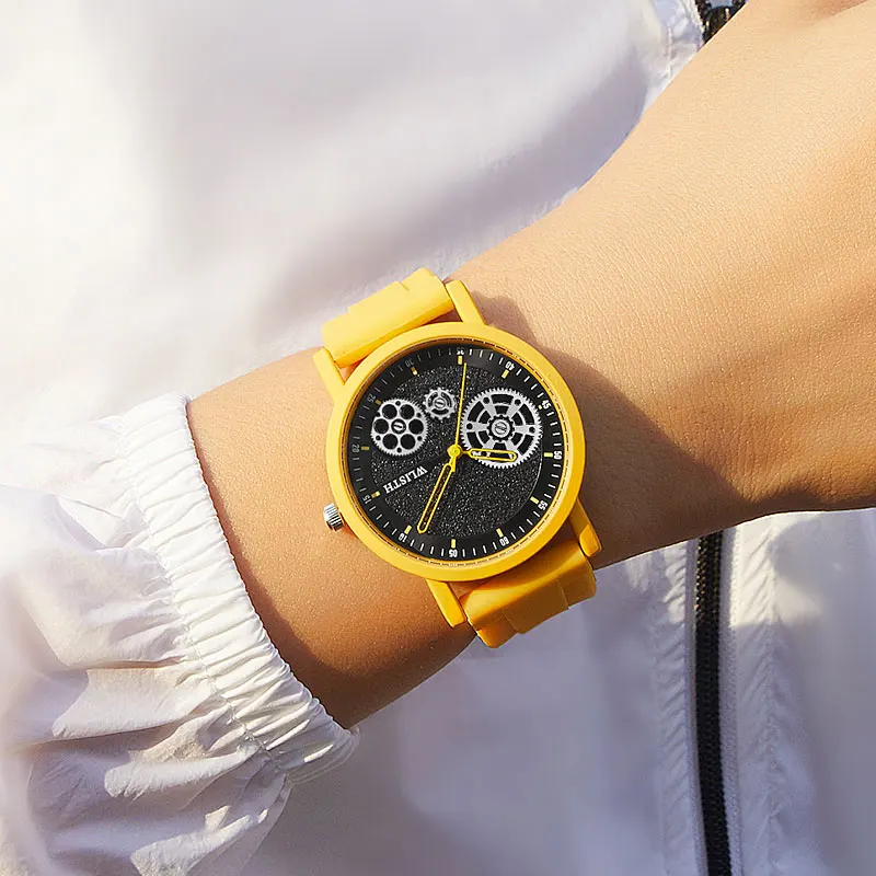 Reloj Hombre New Fashion Casual Quartz Watch Women Mens Sports Silicone Strap Watches Relogio Feminino Ladies Wrist Wtach Men's