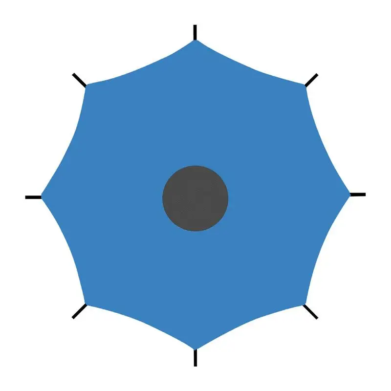 

Водонепроницаемый чехол для батута, защита от солнца из ткани Оксфорд, с серебряным покрытием и защитой от УФ-лучей