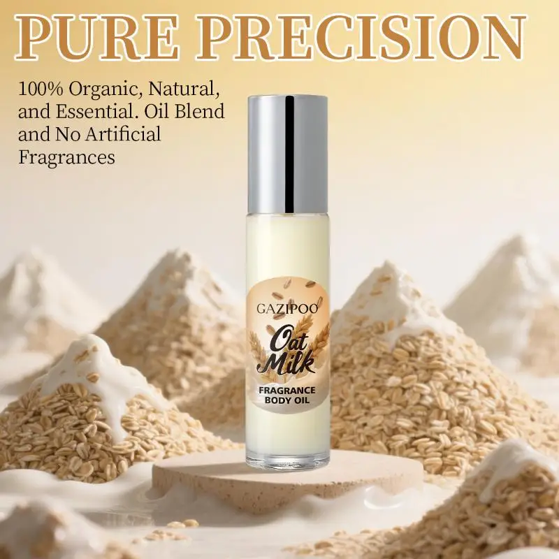 

Портативное мини-масло для тела с ароматом овсяного молока, 10 мл, долгоиграющий женский аромат, для ежедневного использования