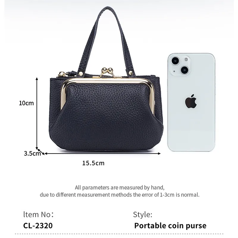 Новый модный брендовый кошелек для карт, маленький кошелек для женщин, кошелек из натуральной кожи с держателем для карт, роскошный женский мини-ручной кошелек для монет