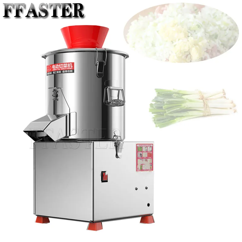 Small Industrial Mixed Vegetable Chopper Machine / Fresh Onion Chopping Stuffings Machine