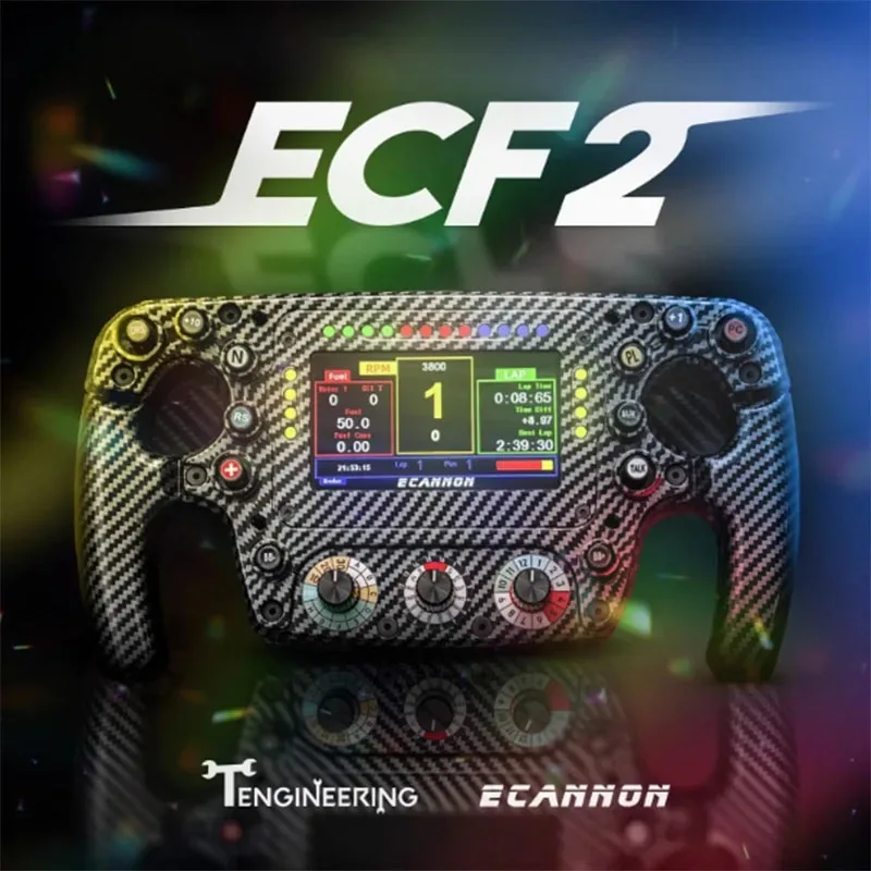 Equation Carbon Fiber Steering Wheel For Logitech Fanatec Thrustmaster F1 Racing Simulator Game Steering