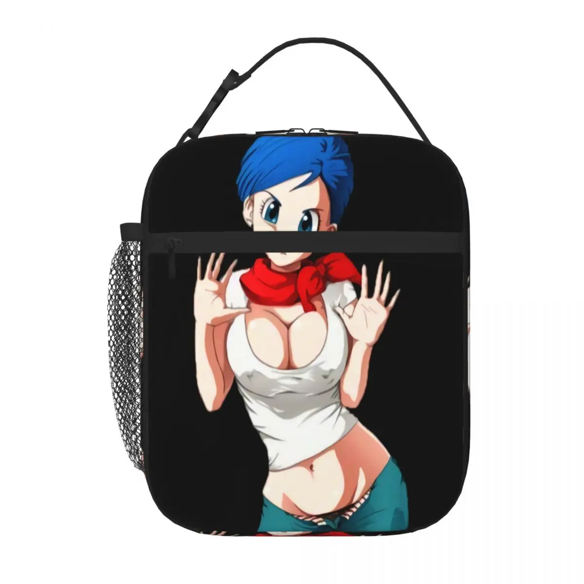 Hot Sale Bulma Bulma Dbz Bulma Dragon Zipper Closure Thermal Lunch Bag Family Picnic Lunch Box Bag