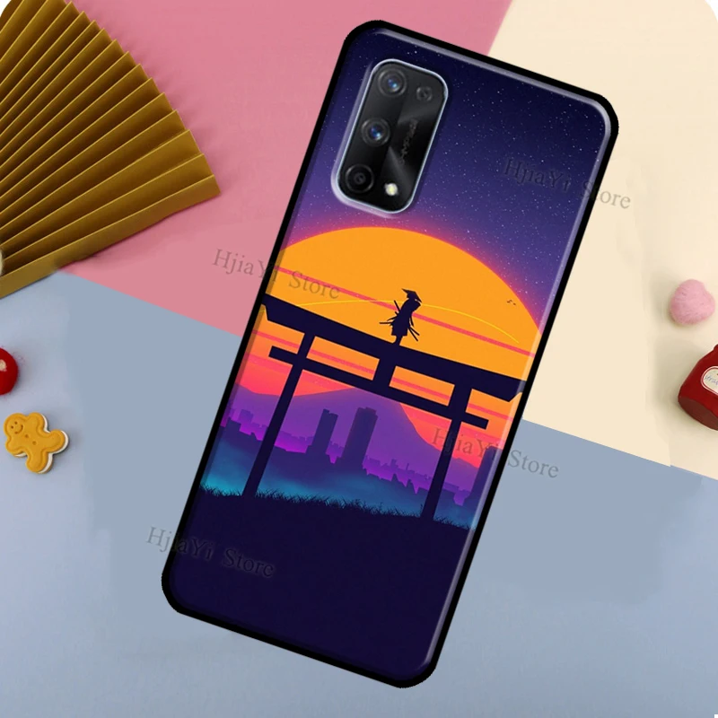 Synthwave 80's Retro Neon vaporwave For Realme 10 11 Pro Plus GT Neo 5 C55 C35 C33 C31 C30 C21Y OnePlus Nord CE 2 3 Lite Case