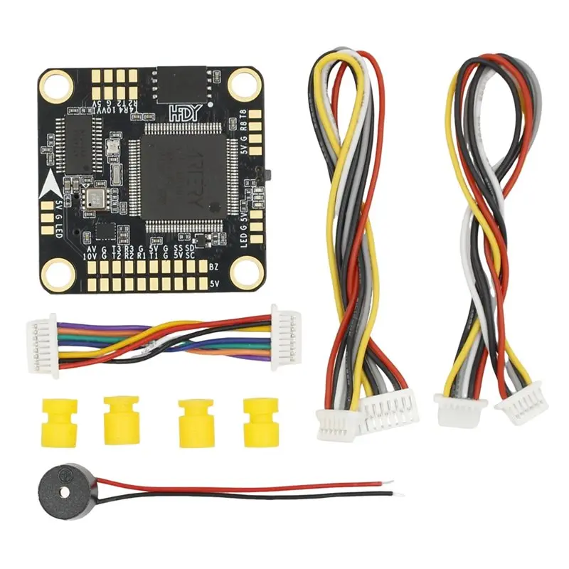

Полетный контроллер A92Z FC435 и стеки AM32 ESC для FPV-дронов RC Racer - в комплекте блок ESC62A 4-в-1