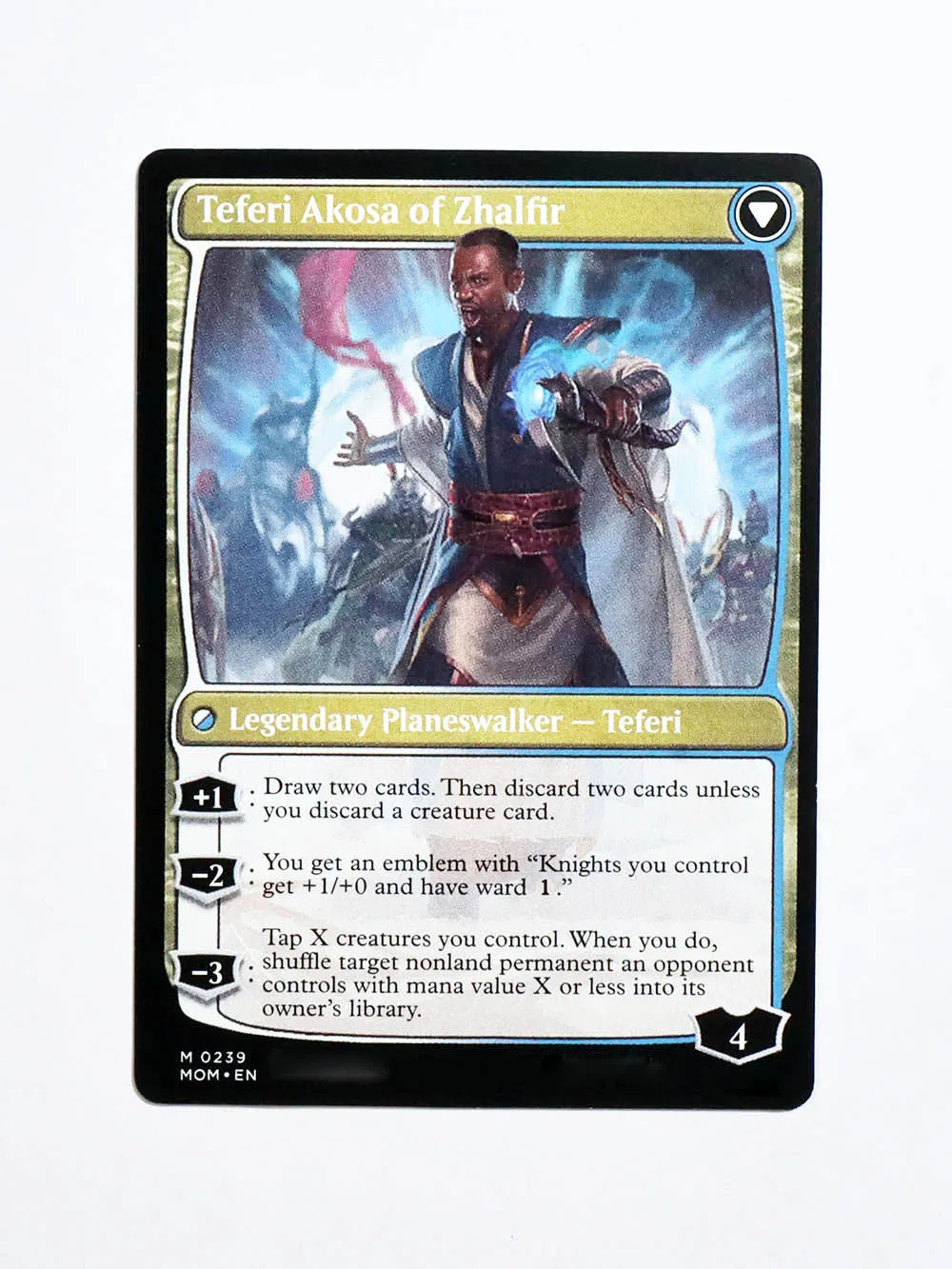 Teferi TCG juego de cartas proxy mágicas negro de alta calidad naipes proxy teferimaster reunión juego de mesa tarjetas comerciales Proxy