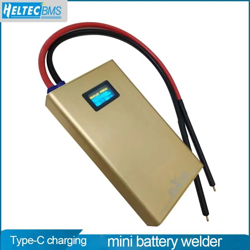 

Handheld portable mini battery welder spot welding machine OLED color screen touch welding pen lithium battery Type-C charging