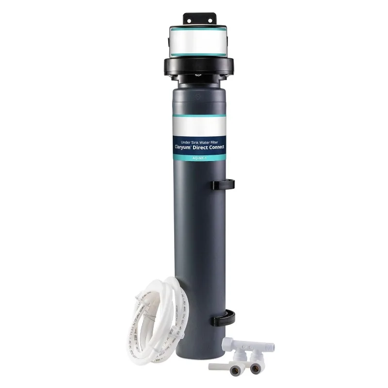 Under Sink Water Filter - Reduces 99% of 78 Contaminants Including Chlorine & Lead from Tap Water - Claryum Direct Conn