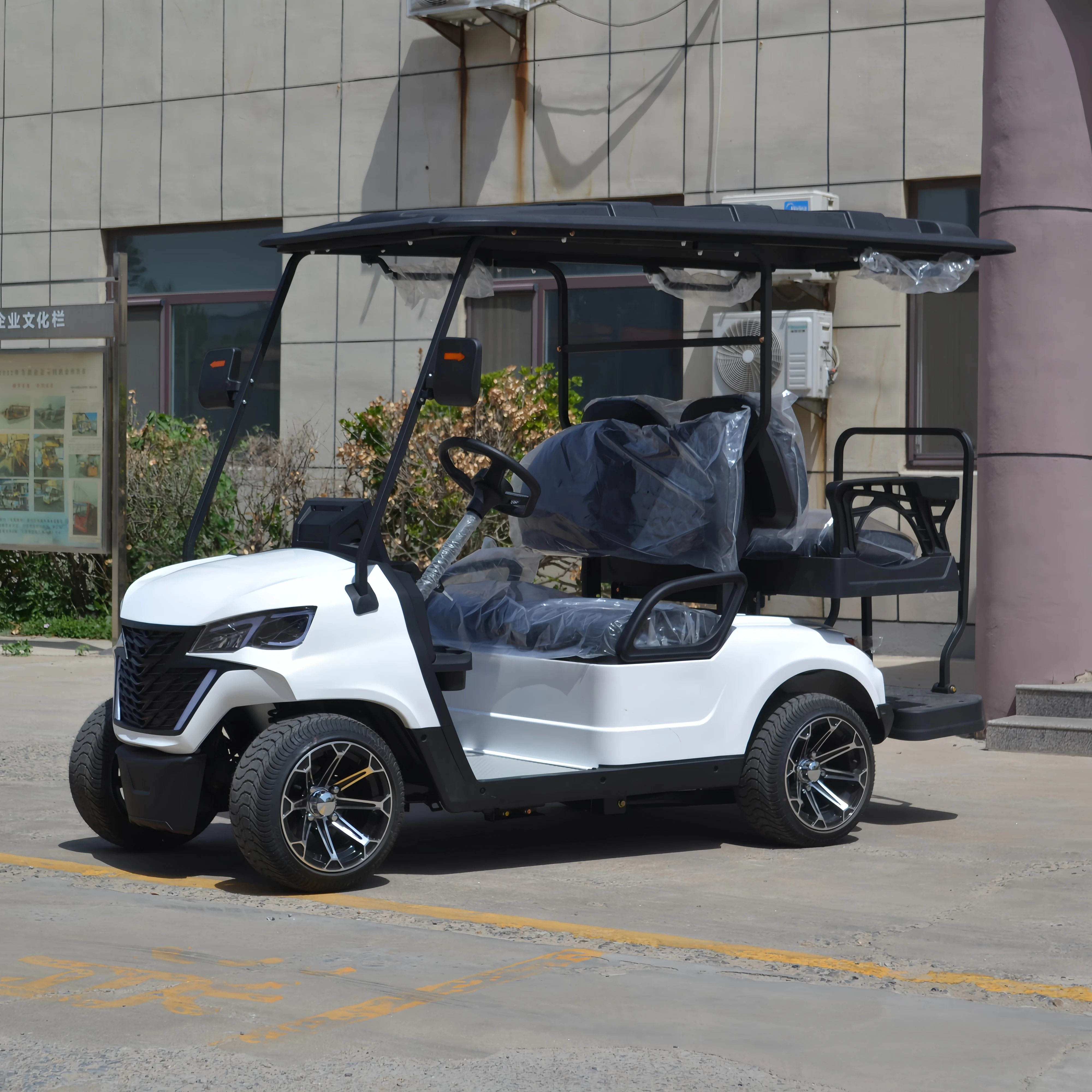 2024 High Quality Off-road Club 48V Cheap Electric Golf Carts 4 6 Seater Golf Buggy Price