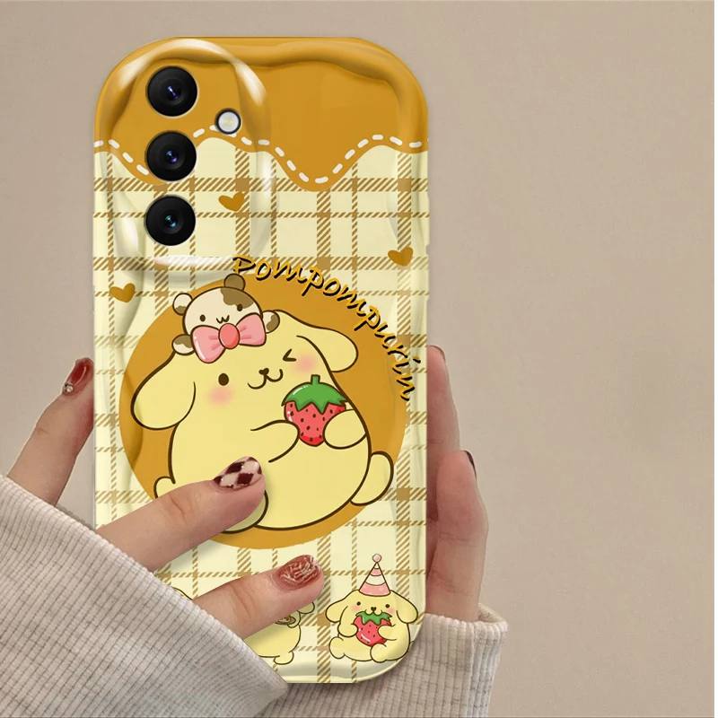 Sanrio cinnamoroll caso para samsung galaxy a54 a05 a05s a34 a24 a14 a04 a04s a73 a53 a33 a23 a13 a72 a52 a52s a32 a71 a51 a21s