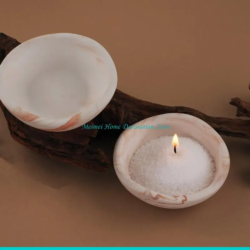 

H7BF Handmade Flowerpots Molds Irregular Bowl Cup Silicone Mould Decorations