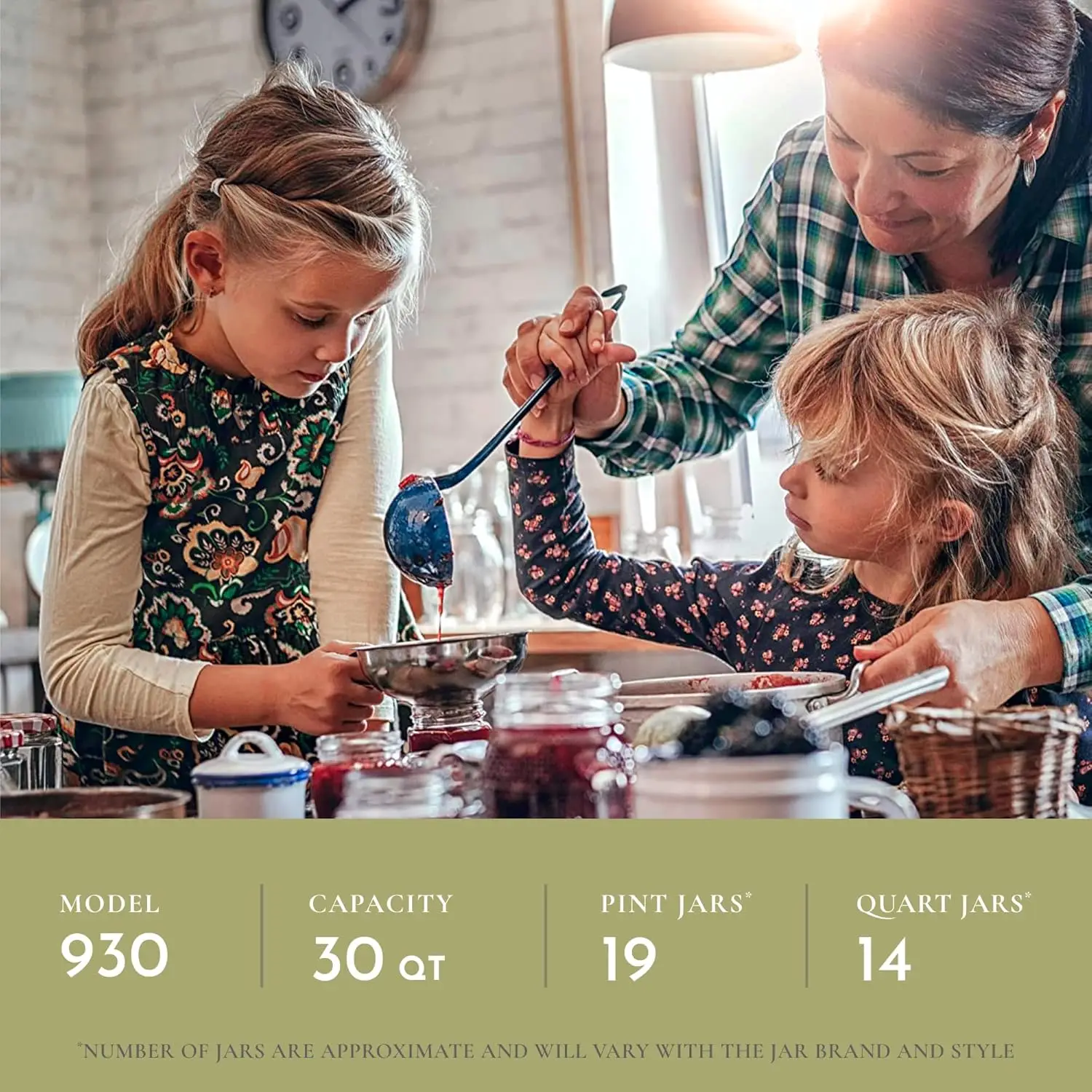 طنجرة/علبة ضغط 30 كيو تي (ذا 930) - نظام إغلاق حصري من المعدن إلى المعدن - سهل الفتح والإغلاق #3