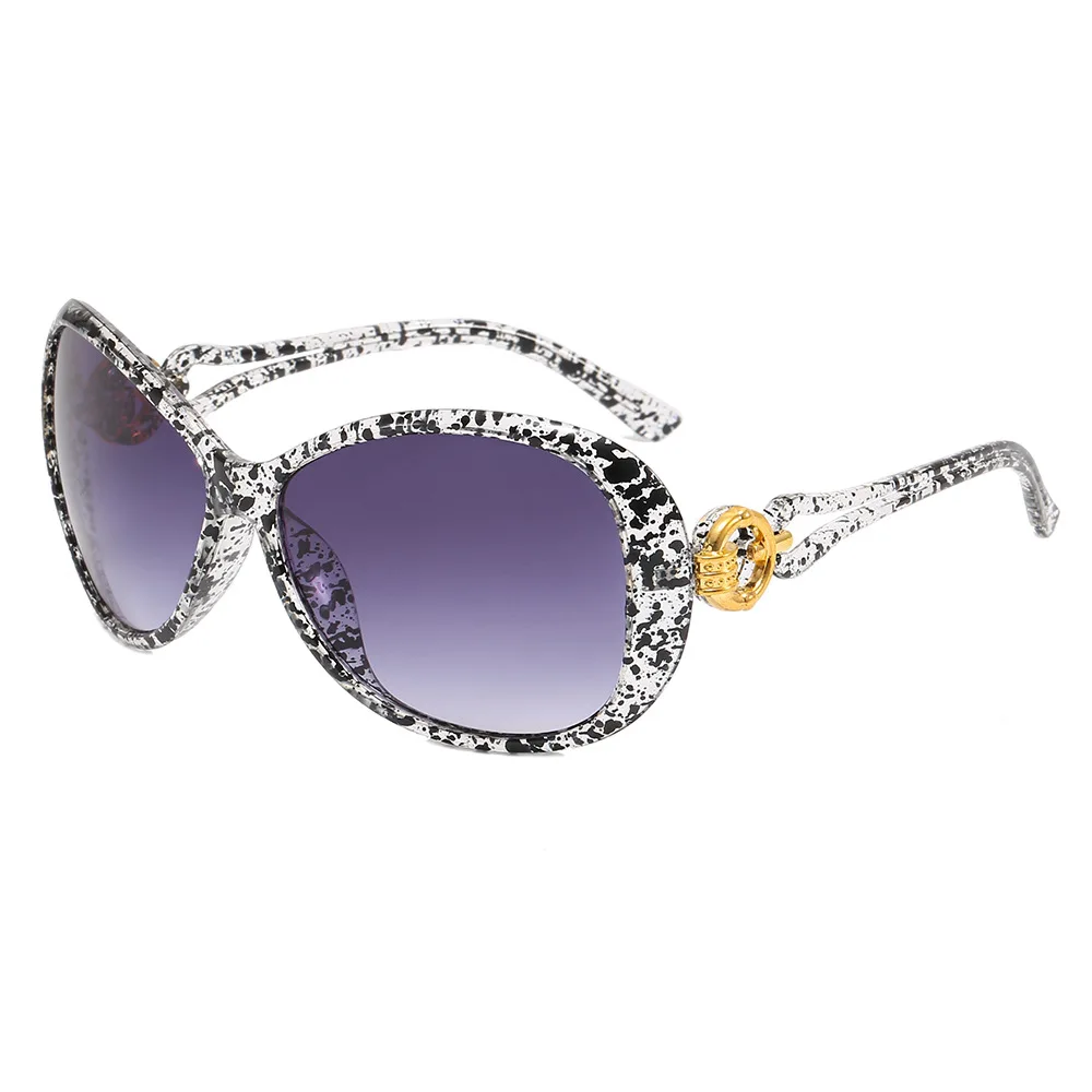 

Fashion Retro Gradient Oval Women Sunglasses Y2K Personality Colorful Frame Design Leisure Street Shooting Men Sun Glasses UV400