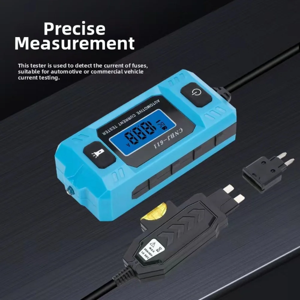 

Автомобильный предохранитель, тестер тока с обнаружением микротемного тока, без батареи, диагностические инструменты для ремонта автомобиля