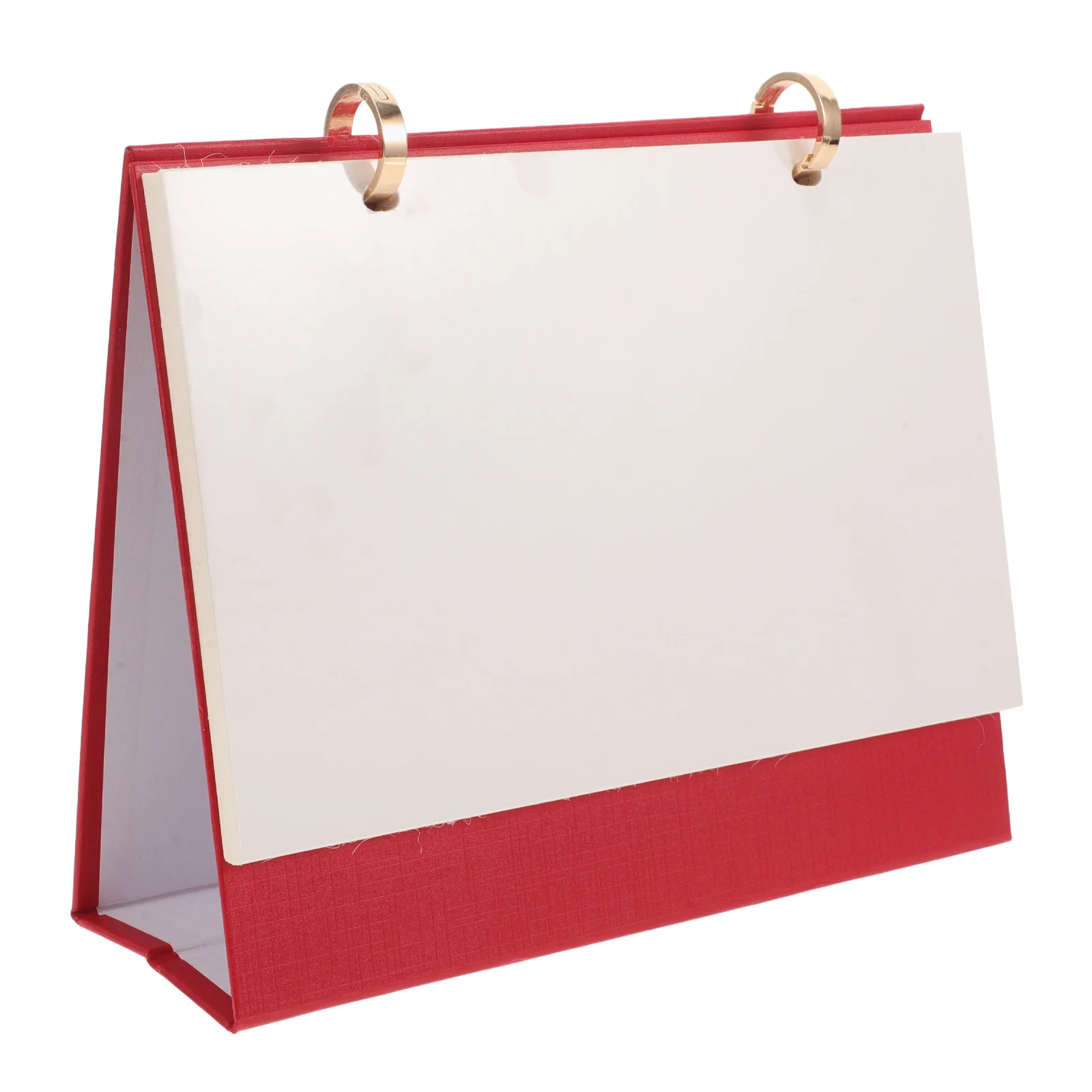 Blank Desk Calendar Paper Heat Transfer Printing DIY Standing Memo Photo Display Desktop Office Home Blank Calendar
