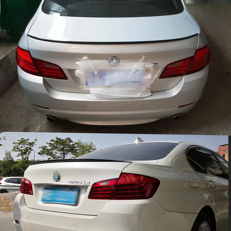 ABS 플라스틱 튜닝 바디 키트 액세서리, BMW 5 시리즈 F10 F18 520i 528i 535i 530i 525i M5 스타일 리어 트렁크 뚜껑 스포일러 윙