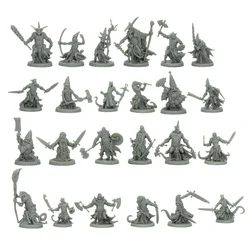 TRPG board game massive darkness miniatures Expansion dwarf goblin orc troll warrior Guardian dungeon monsters figures models