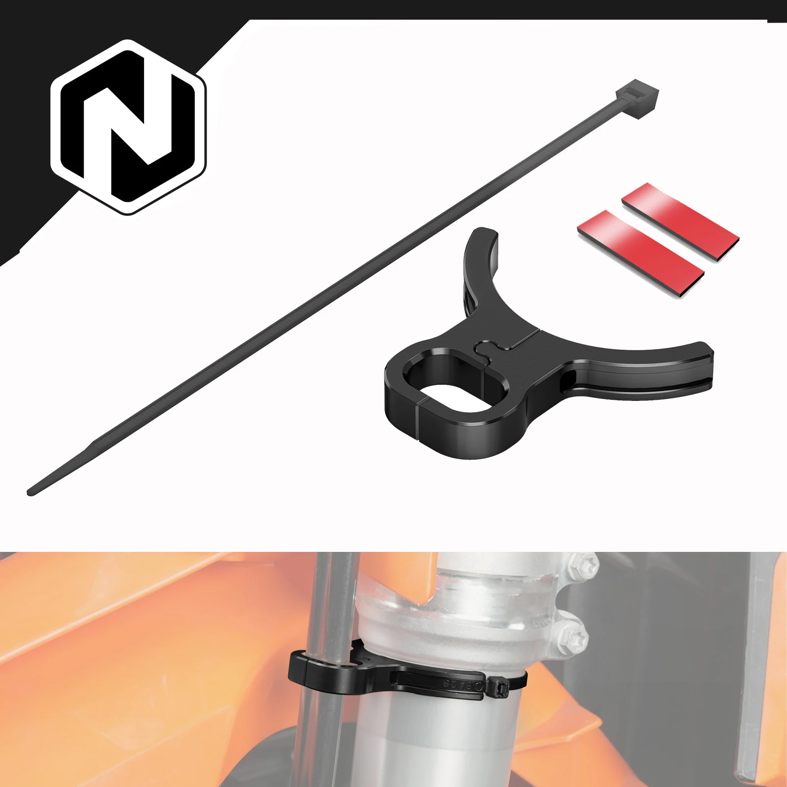 NICECNC For KTM 690 Enduro 690 Enduro R 690 SMC 690 SMCR 2008-2026 Front Brake Line Guide 790 890 Adventure R SMT 2021-2026