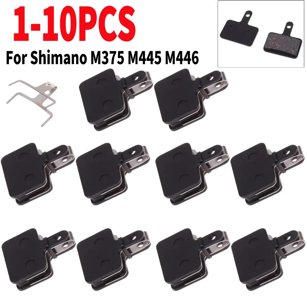 Shimano B01S M375 M395 M446 M485 M486 M416 Deore M515 M525 Совместимые Велосипедные Тормозные Колодки - Полуметаллические Вел...