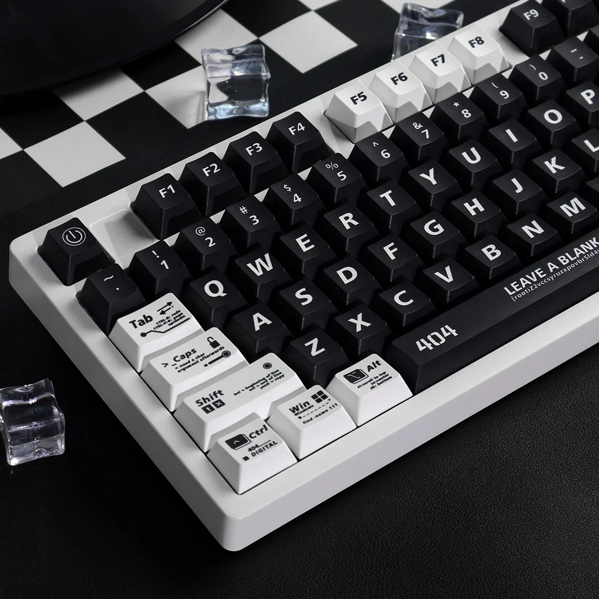 MX Keycap Set: Dangerous 404R2 PBT Sublimation - Cherry Profile