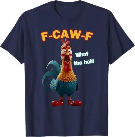 مضحك الدجاج F-CAW-F ما هيلي الدواجن الفكاهة تي شيرت Y2k الكمامة قائلا المحملة الجدة هدية مزرعة الحيوان الدجاج الجرافيك الزي