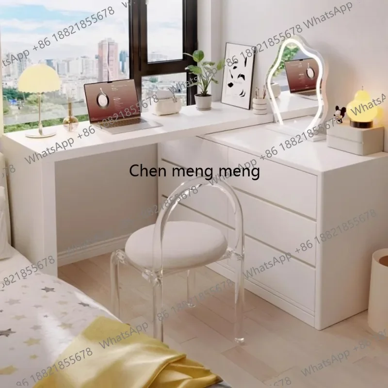 

F5822 European Organiser Dressing Table Industrial Simple Luxury Nordic Dressing Table Mirrors White Moveis Para Casa Furniture