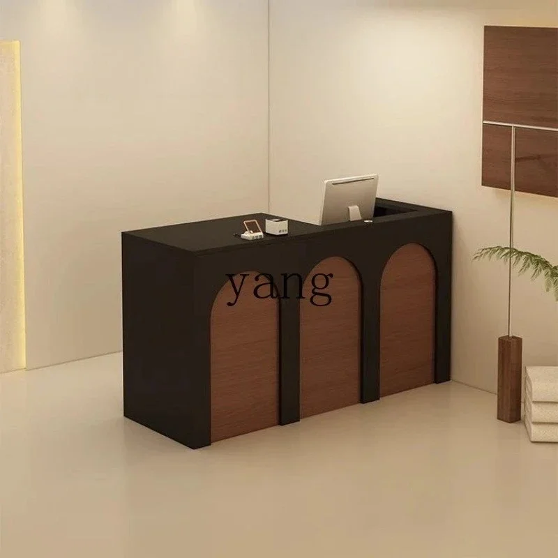 CX cashier Chinese ancient style light luxury nail salon small counter reception