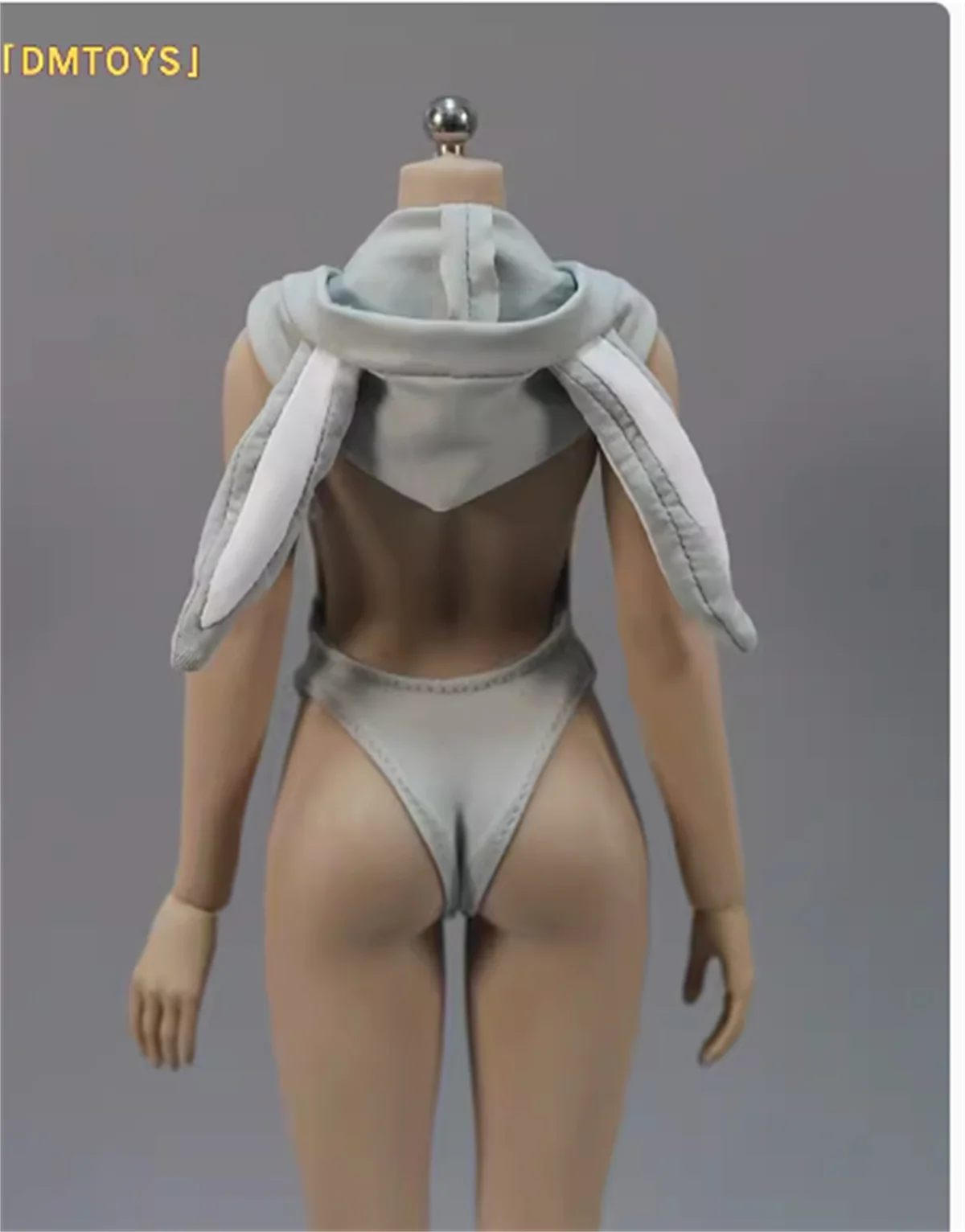 

1/6 Open Chest Female clothes rabbit suit jumpsuit bodysuit Backless female Clothes Toys Fit 12Inch A Fit Action figure Doll