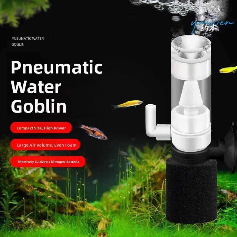 

Fairy Fish Tank Eco Bottle Filter Built-In Quiet Suction Fish Shit Pump Aquarium Equipment Pet Supplies Aquarium Filters