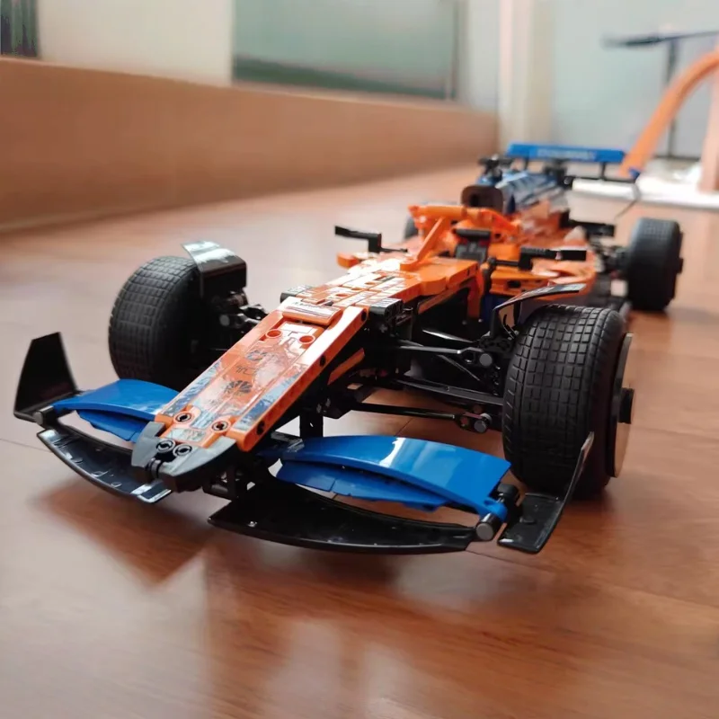 2025 جديد التقنية 42206 42207 42141 الأزرق بناء الرياضة سباق السيارات كتل مدينة سوبر سيارة الطوب هدايا عيد الميلاد ديكور المنزل #6