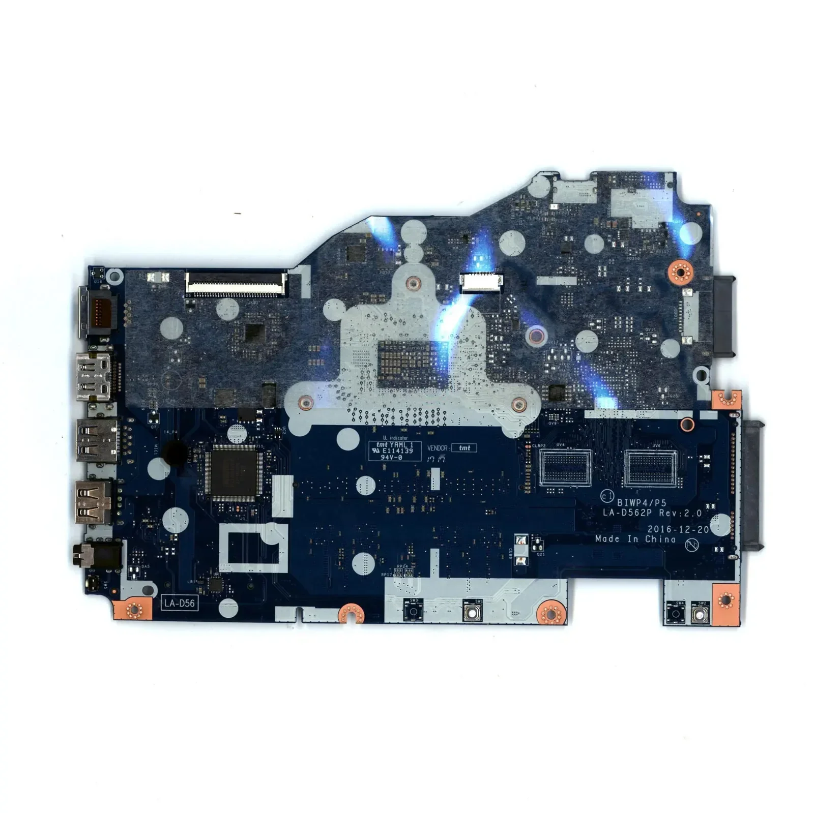 For Lenovo IdeaPad 110-14ISK Laptop Motherboard LA-D562P Mainboard with CPU I5-6200U UMA Tested Ok