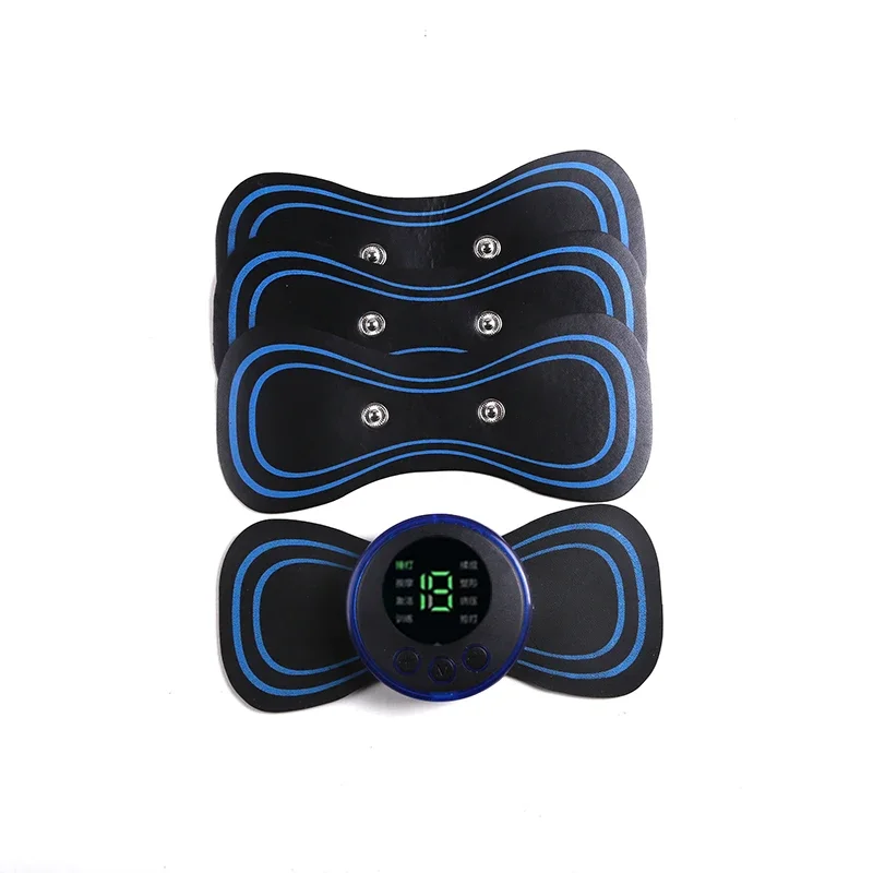 

Portable LCD Display Neck Stretcher Electric Massager Cervical Massage Patch Pulse Muscle Stimulator Relief Pain