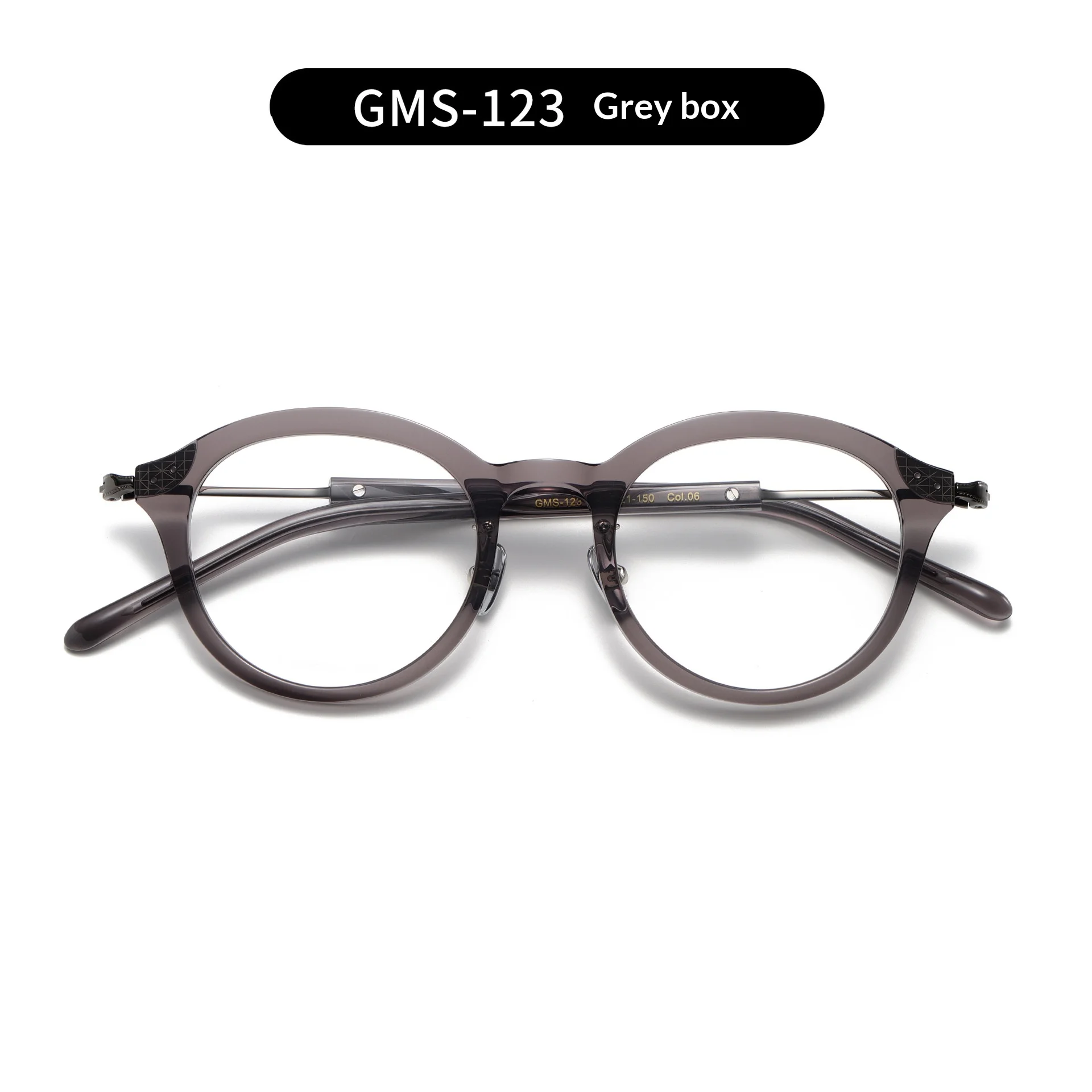 

Fashion Designer Retro Glasses Acetate Fiber Men's and Women's Myopia Glasses Customized Prescription Luxury Brand Glasses Frame