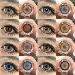 EYESHARE 1 Pair Color Contact Lenses for Eyes Cosmetic High Quality Blue Lenses Green Contact Fashion Cosmetic Eye Contacts