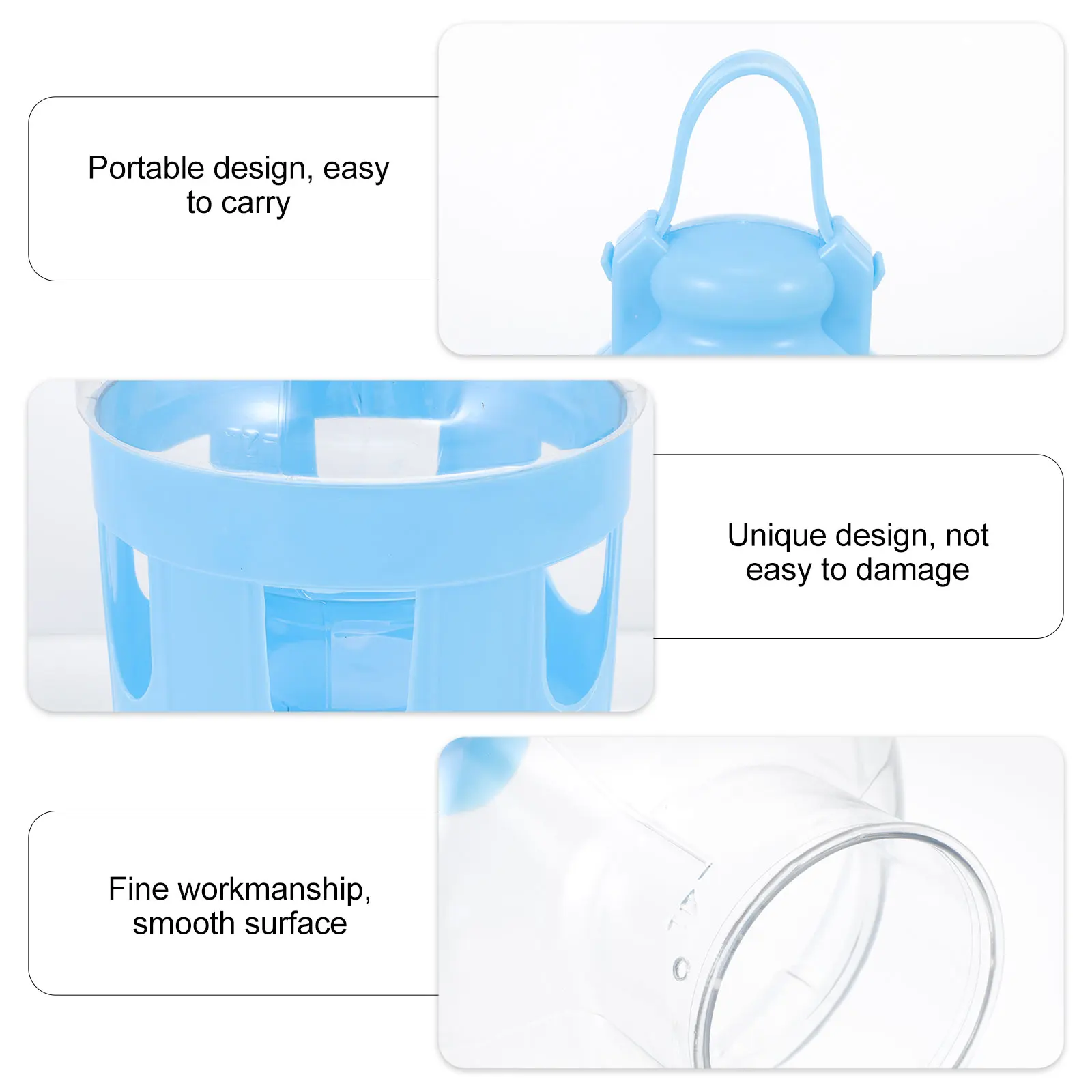 

Pigeon Water Feeder Transparent Hanging Drinking Bottle For Birds Large Capacity Bird Self Drinker Plastic Feeding Tool Water