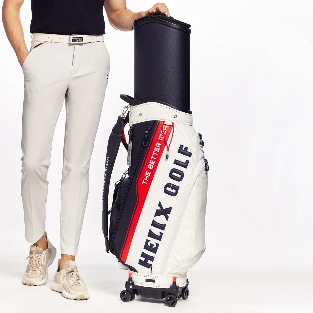 HELIX Golf Travel Bag with Wheels for Men and Women